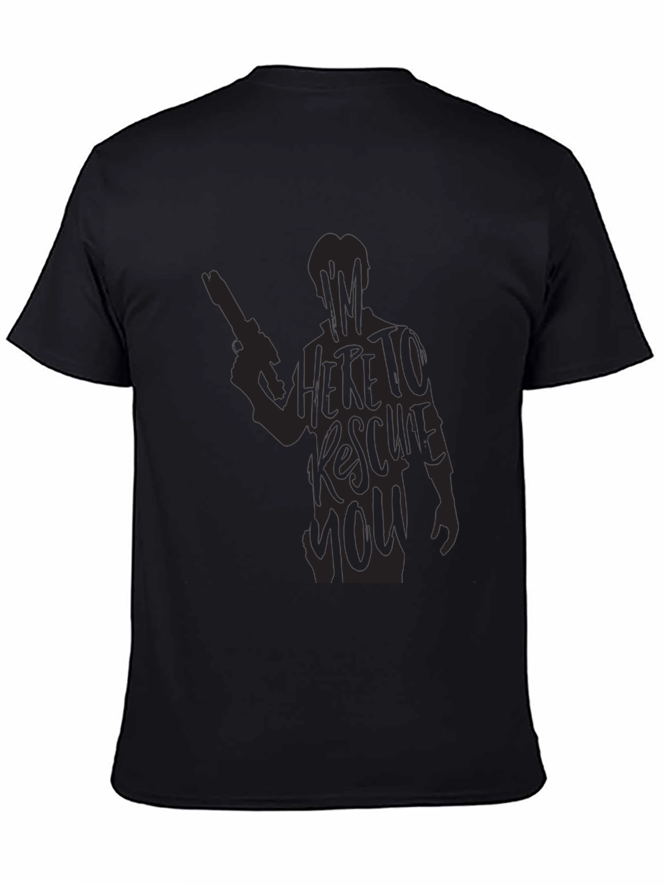Graphic Novelty T-Shirt - Im Here to Rescue You