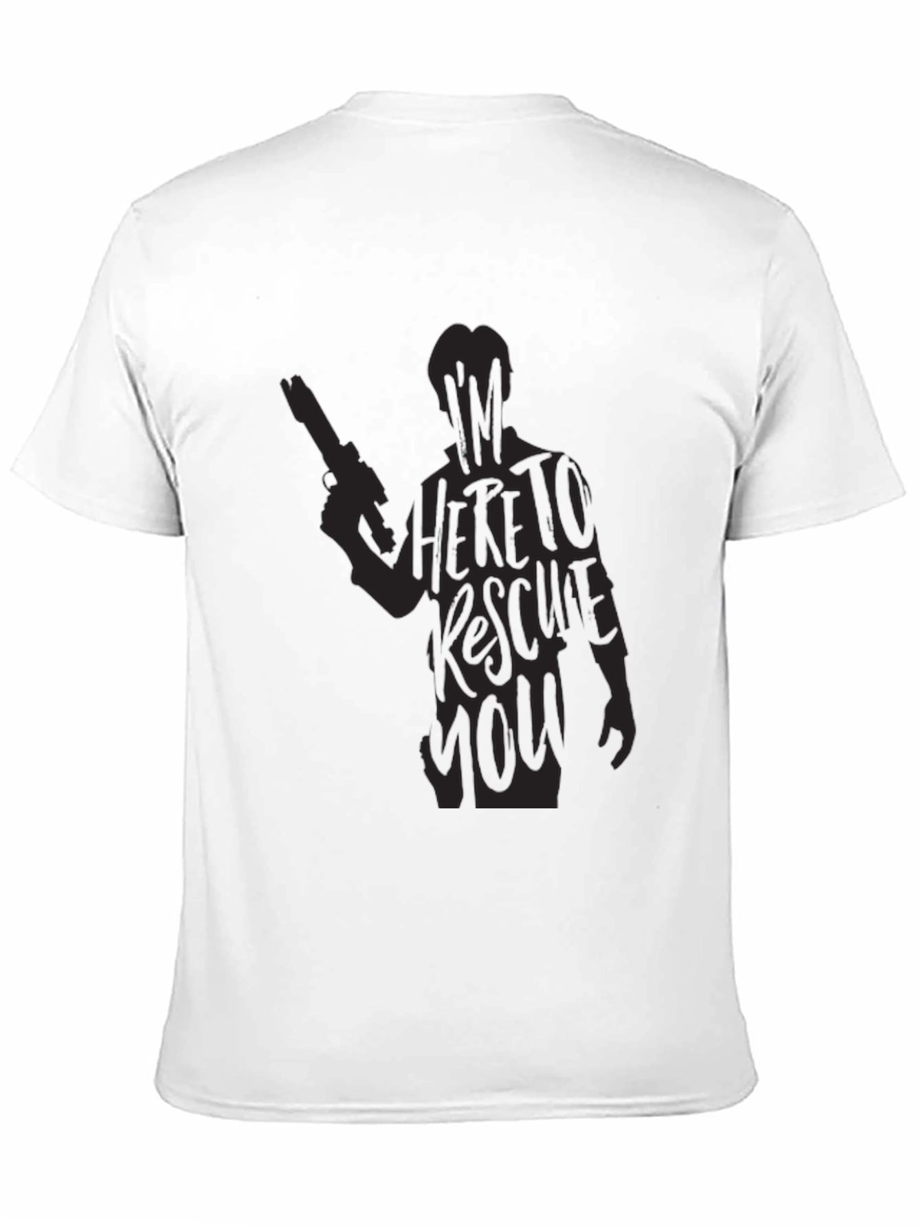 Graphic Novelty T-Shirt - Im Here to Rescue You