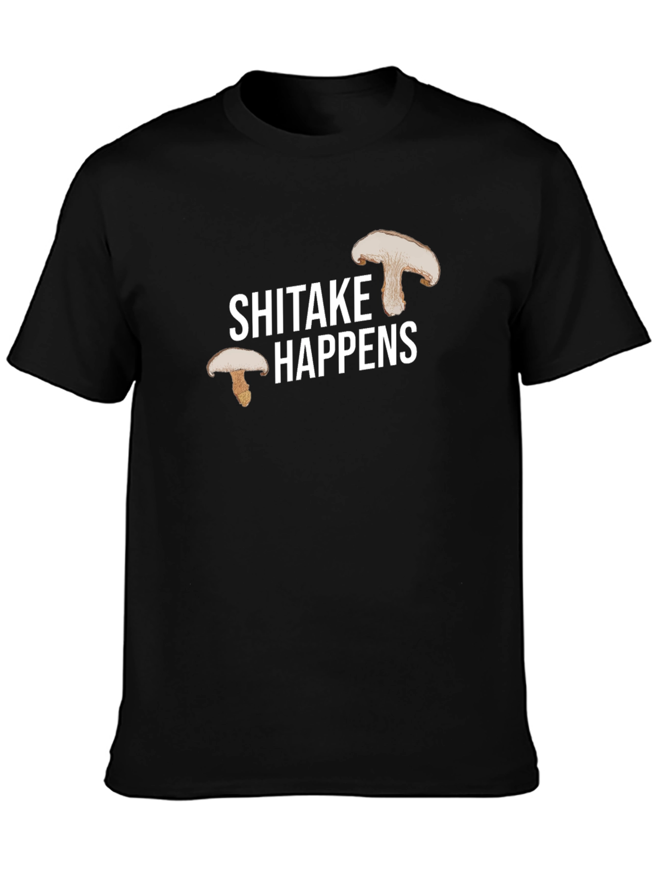 Shiitake Happens Graphic Tee