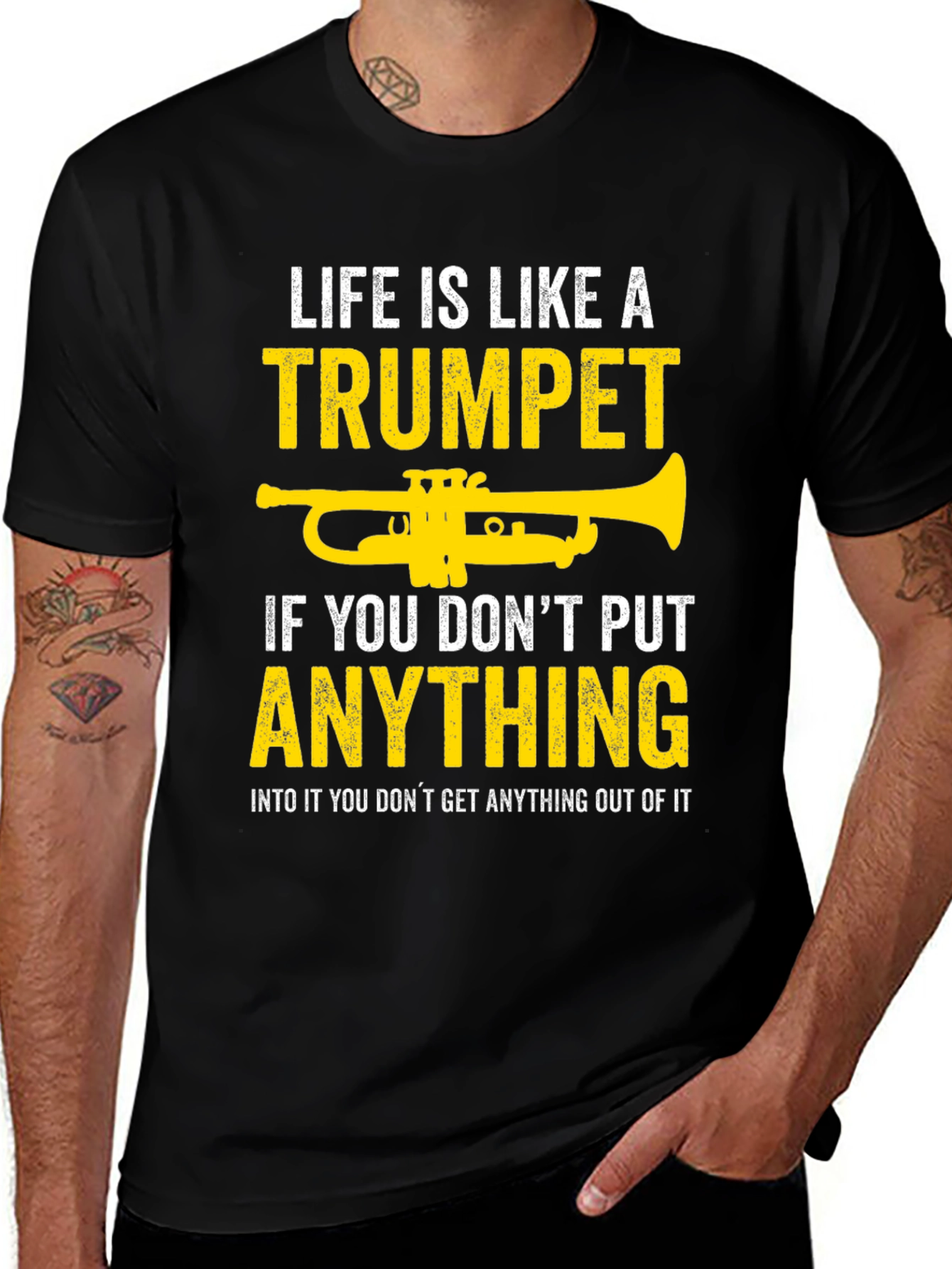 Life is Like a Trumpet T-Shirt