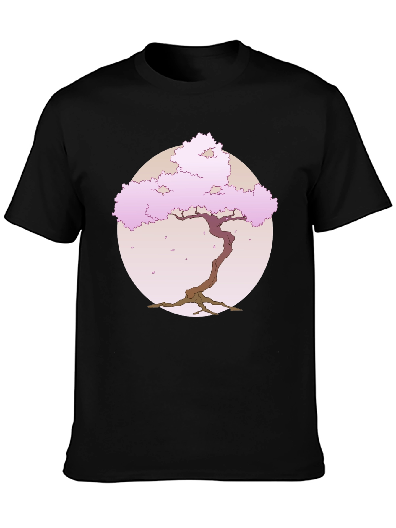 Sakura Tree Graphic Tee - Classic Comfort