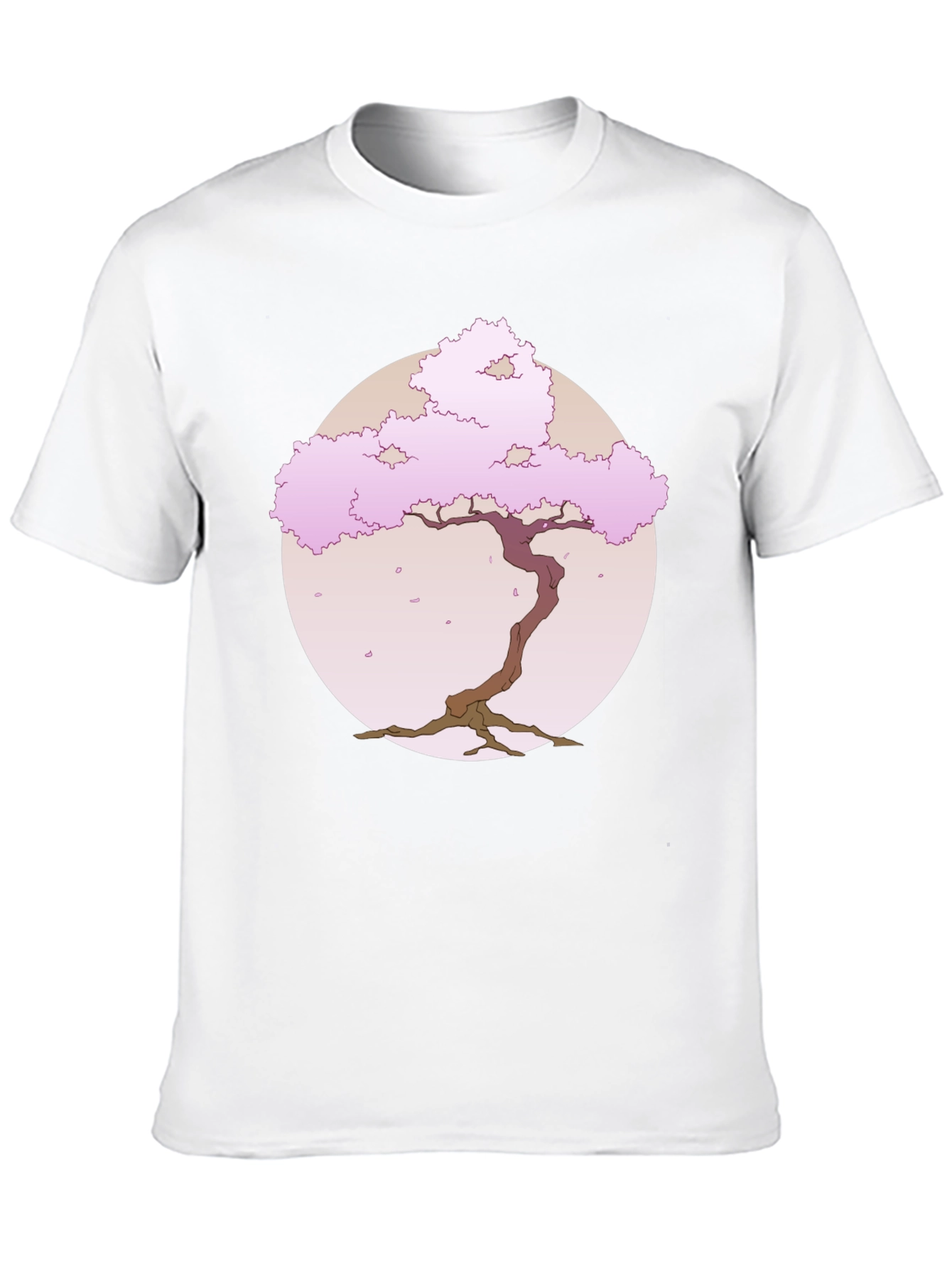 Sakura Tree Graphic Tee - Classic Comfort