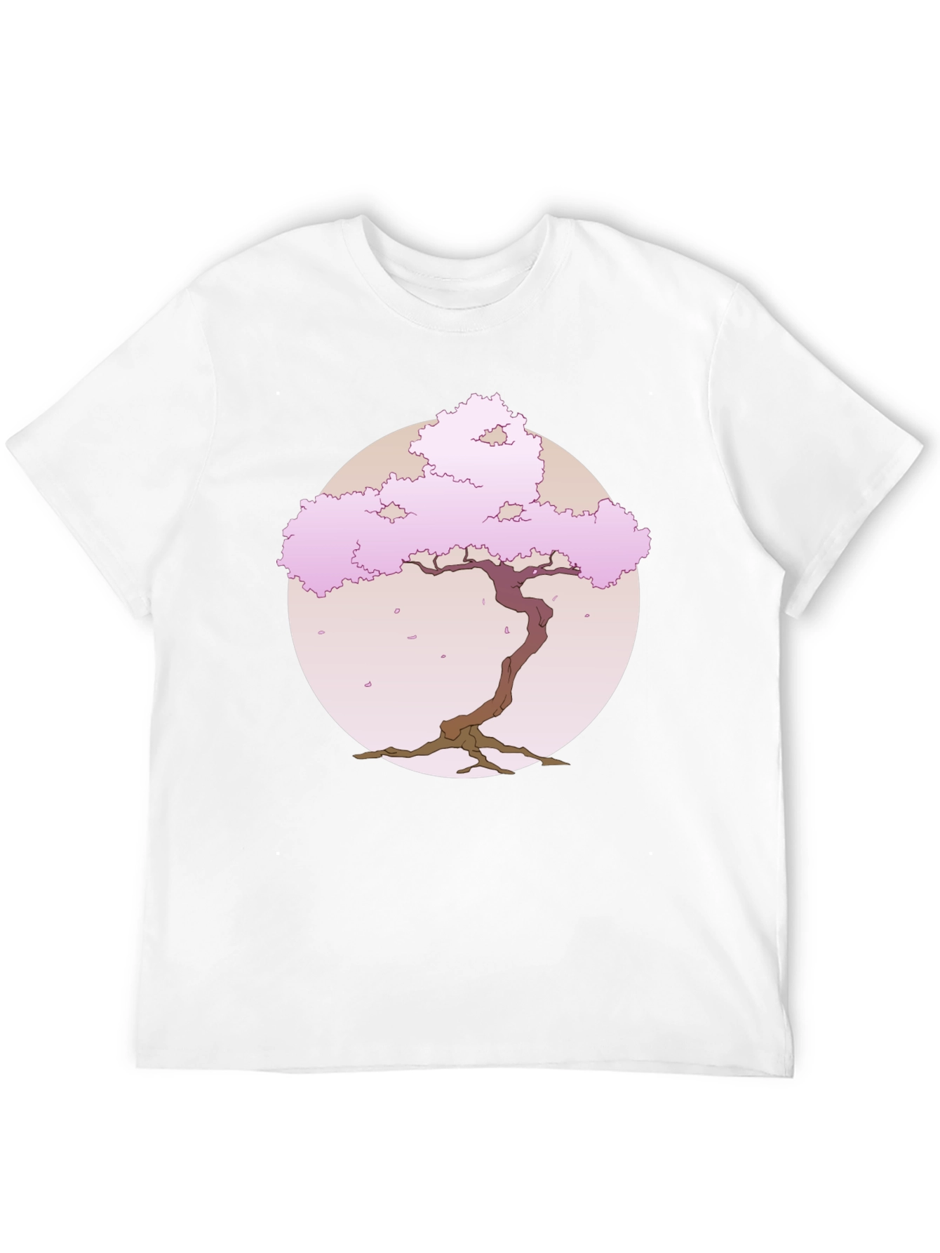 Sakura Tree Graphic Tee - Classic Comfort
