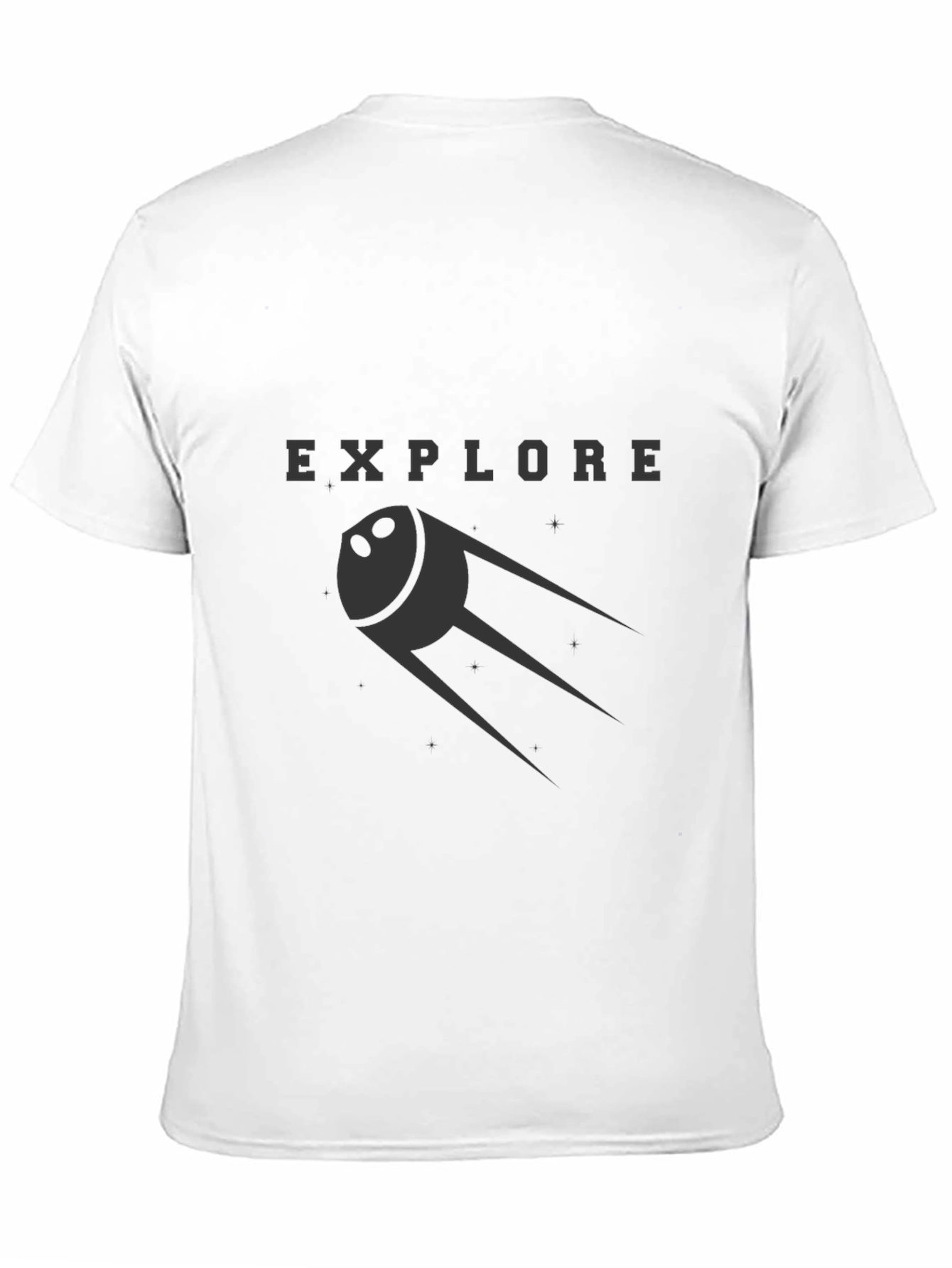 Explore Space T-Shirt - Black