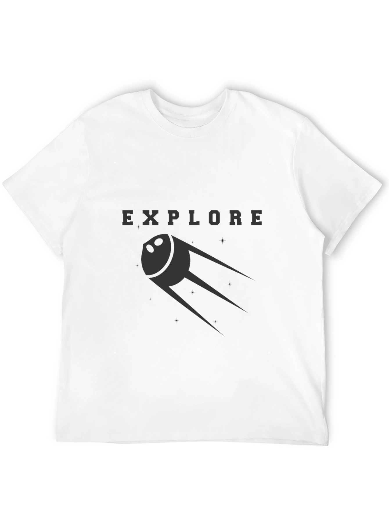Explore Space T-Shirt - Black