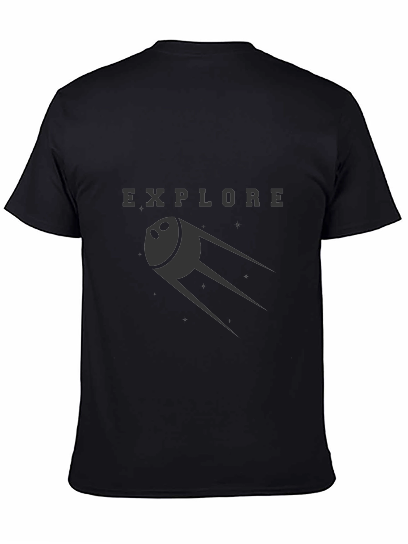 Explore Space T-Shirt - Black