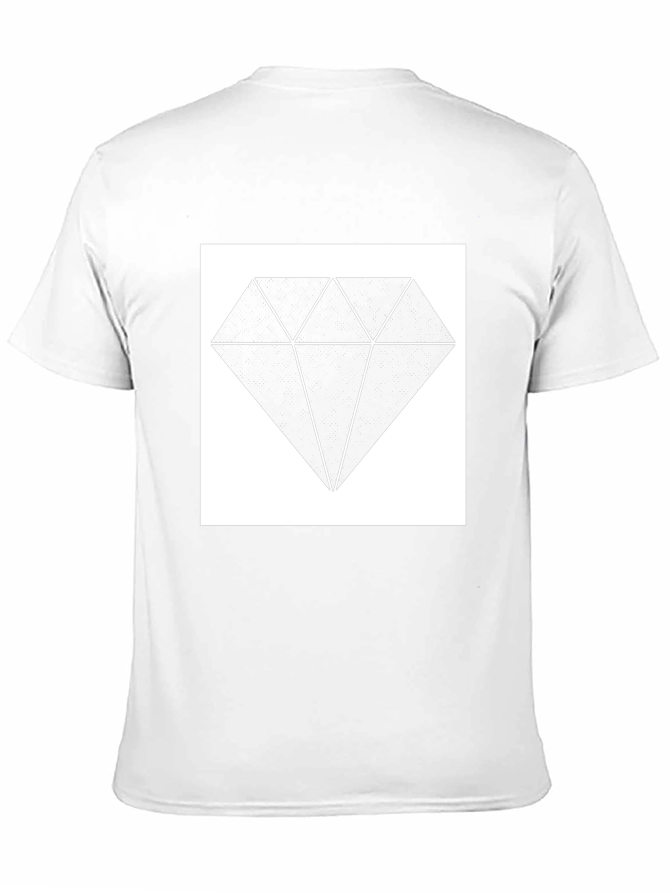 Diamond Graphic Tee - Stylish Black Shirt