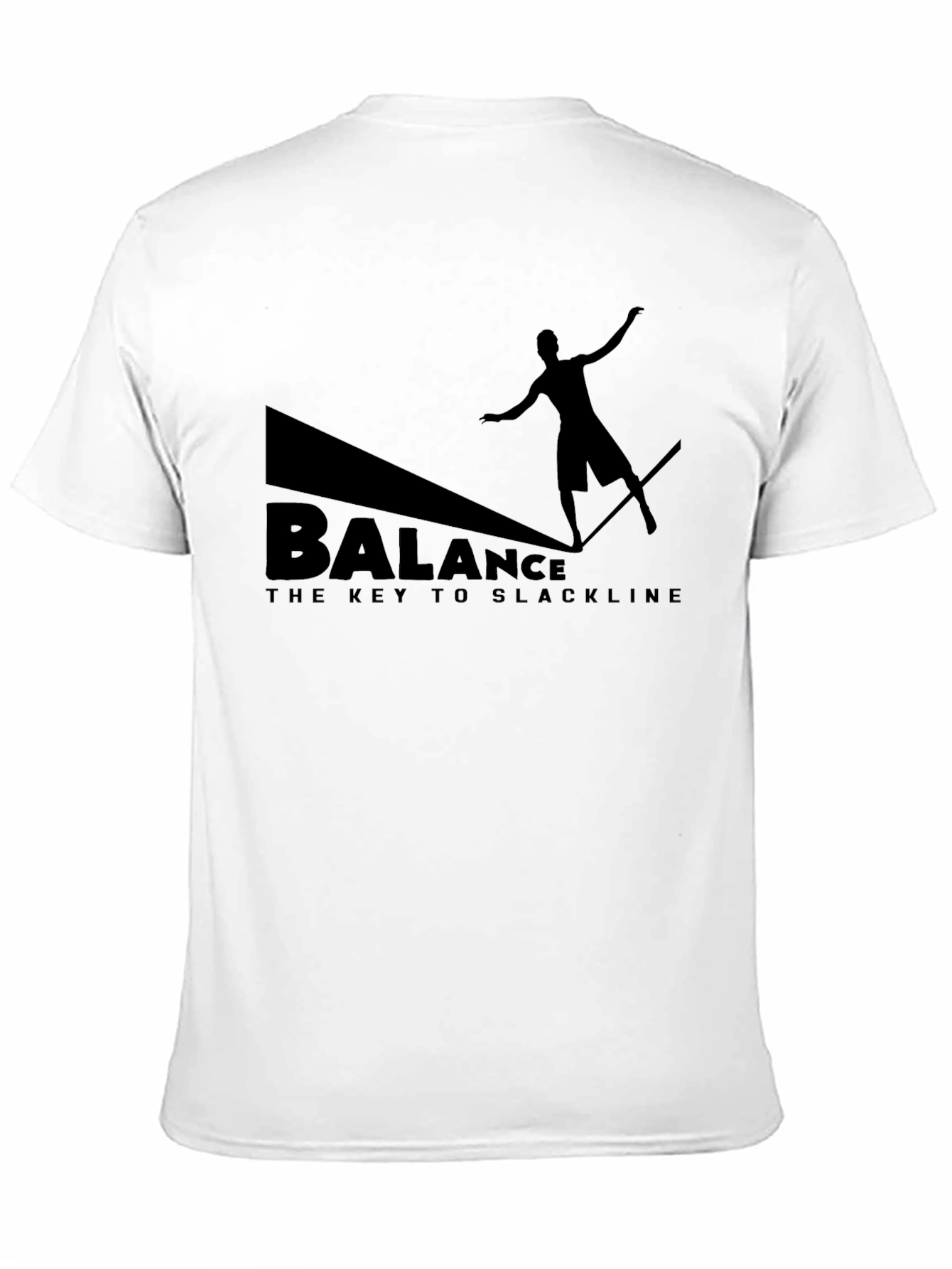 Balance Slackline Graphic Tee - Black