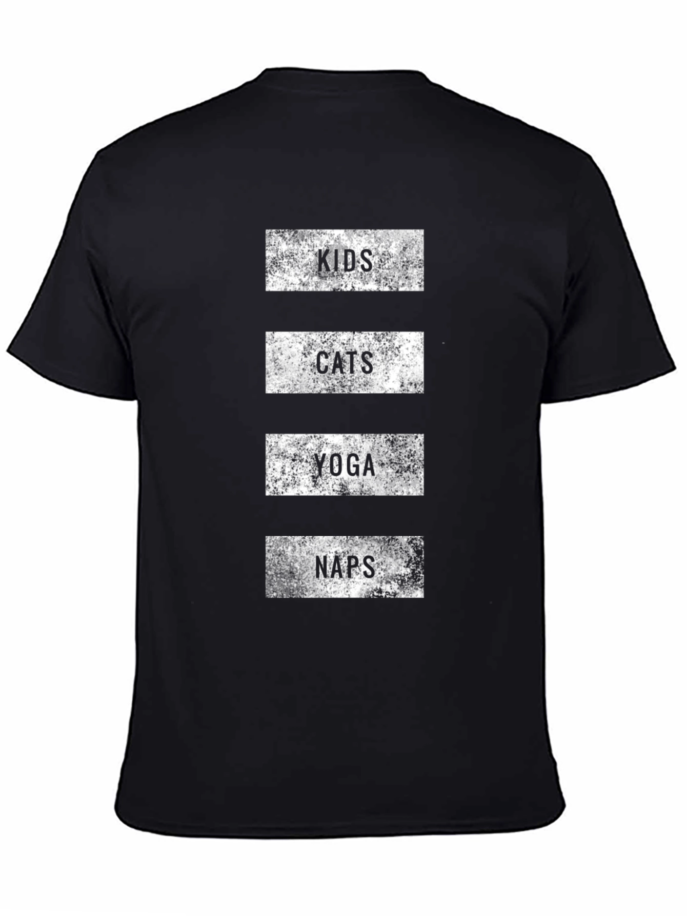 Kids Cats Yoga Naps T-Shirt - Fun Graphic Tee