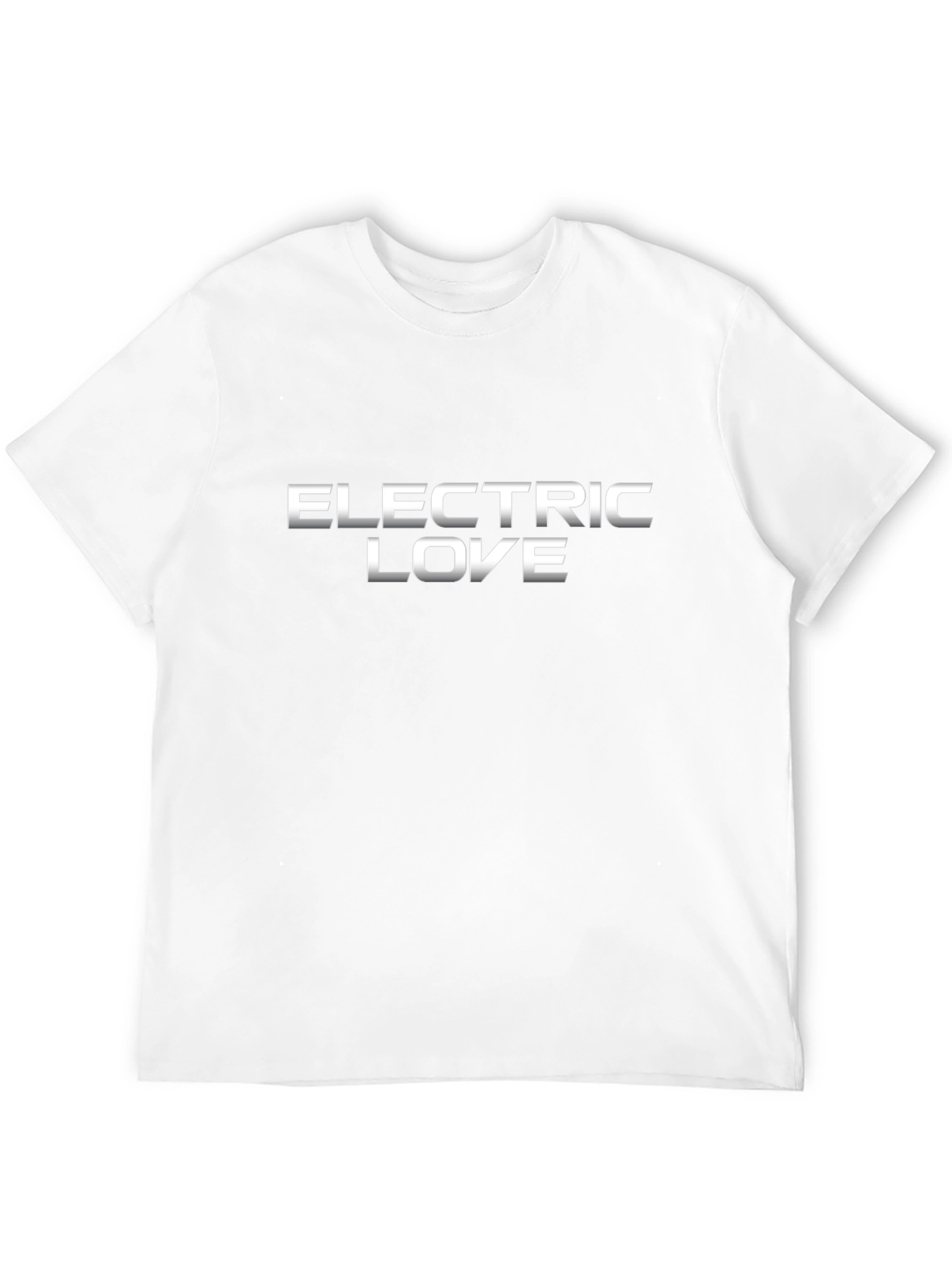 Electric Love T-Shirt - Black Short Sleeve Tee