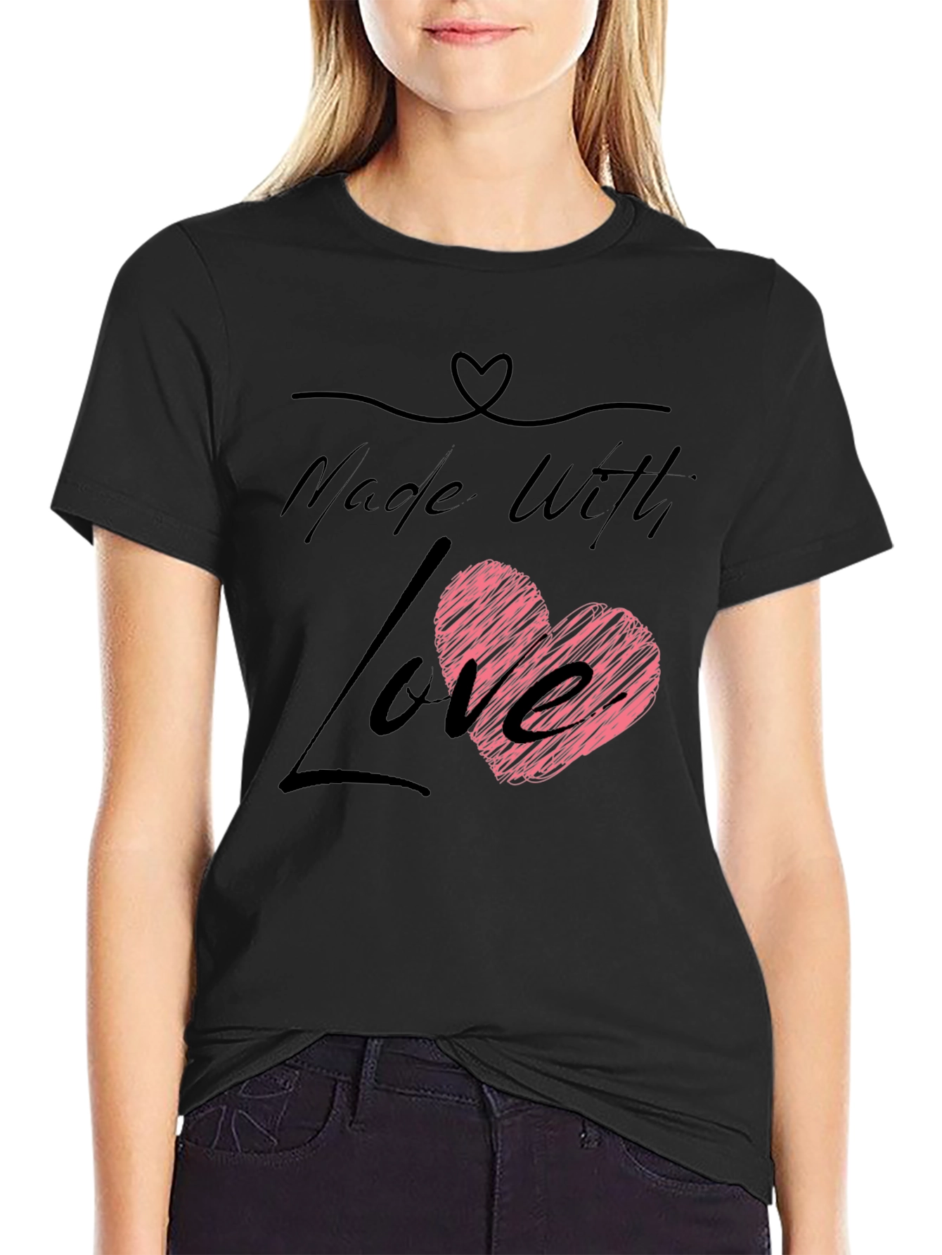 Made With Love Graphic T-Shirt