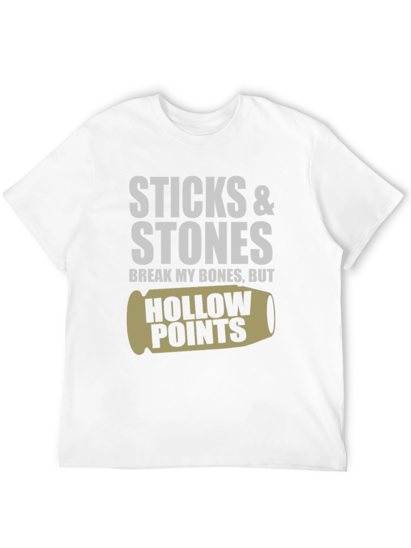 Sticks & Stones Hollow Points Graphic Tee