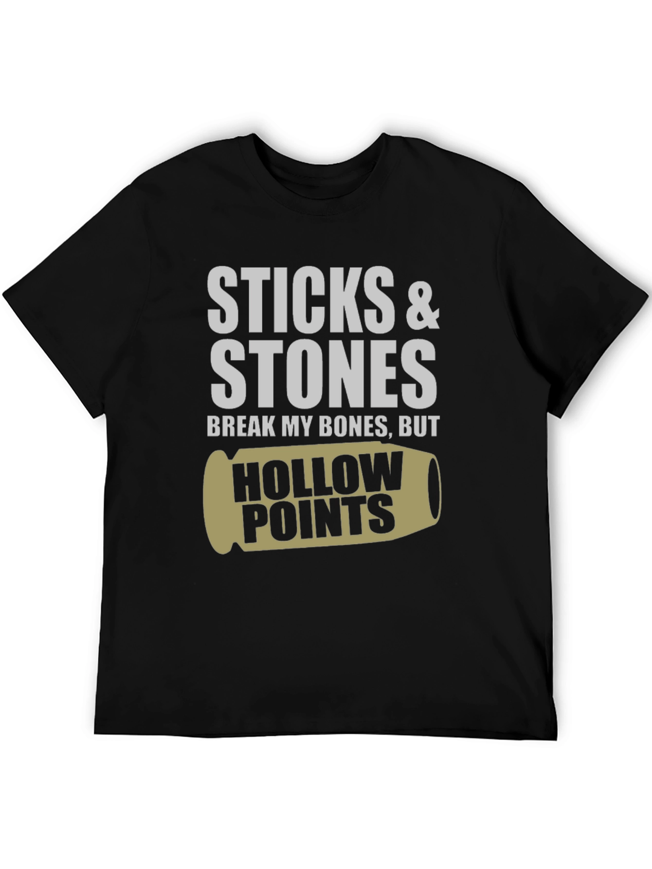 Sticks & Stones Hollow Points Graphic Tee