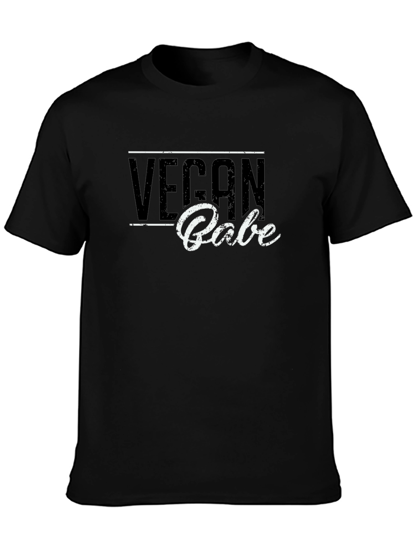 Vegan Babe Black T-Shirt - Stylish Vegan Apparel
