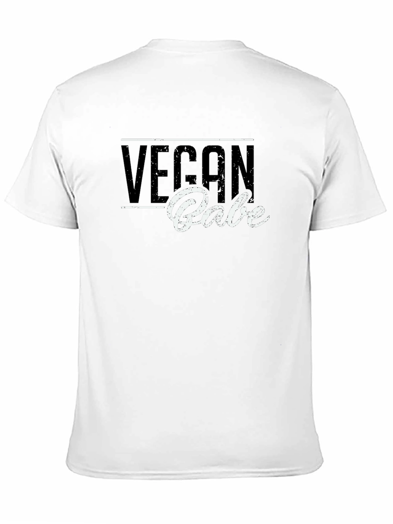 Vegan Babe Black T-Shirt - Stylish Vegan Apparel