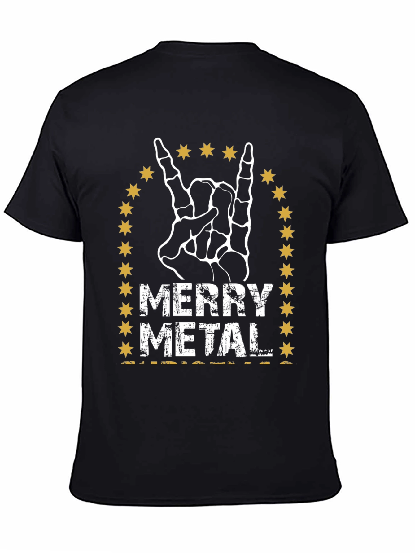 Merry Metal Rock Hand T-Shirt