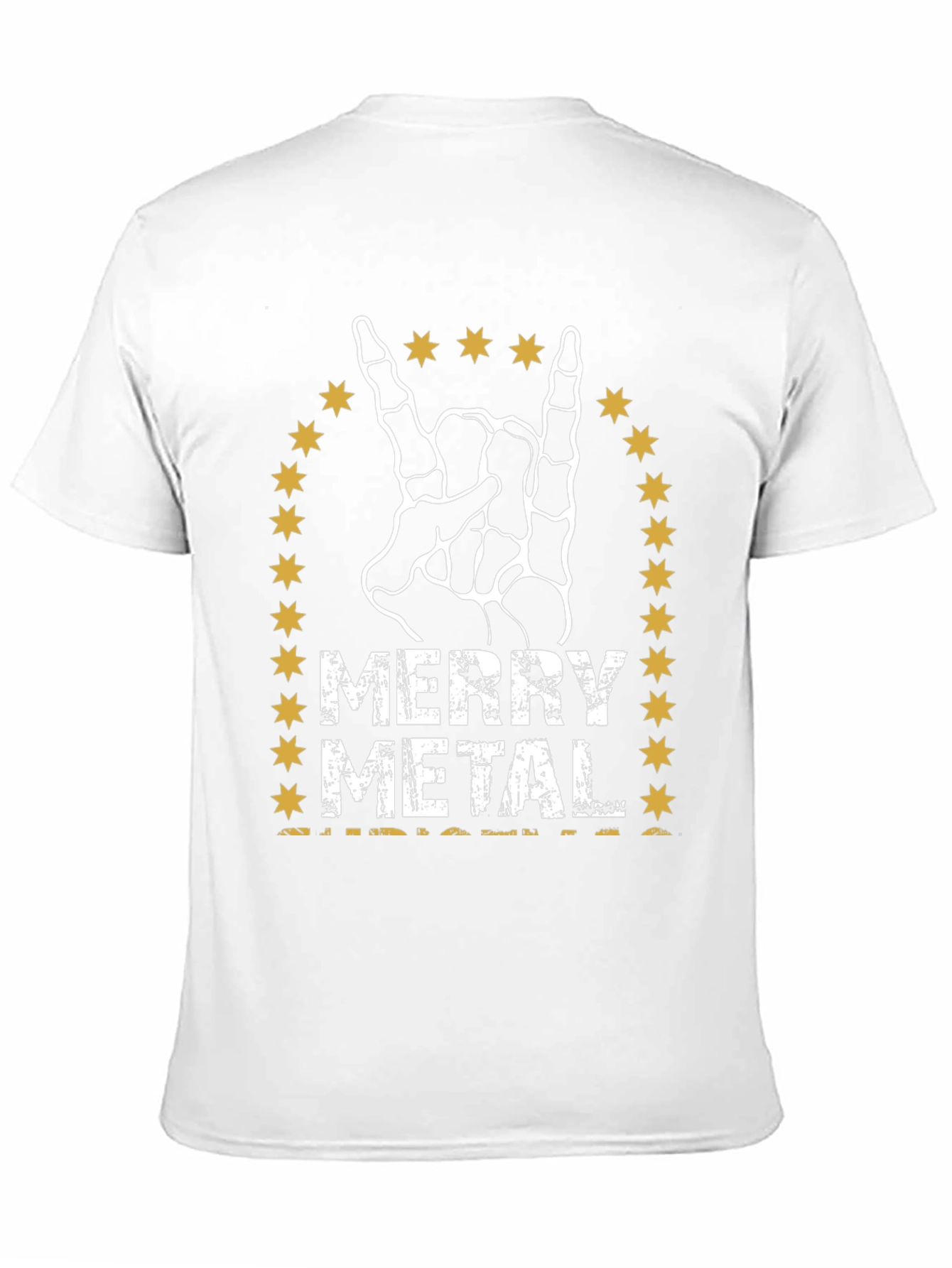 Merry Metal Rock Hand T-Shirt