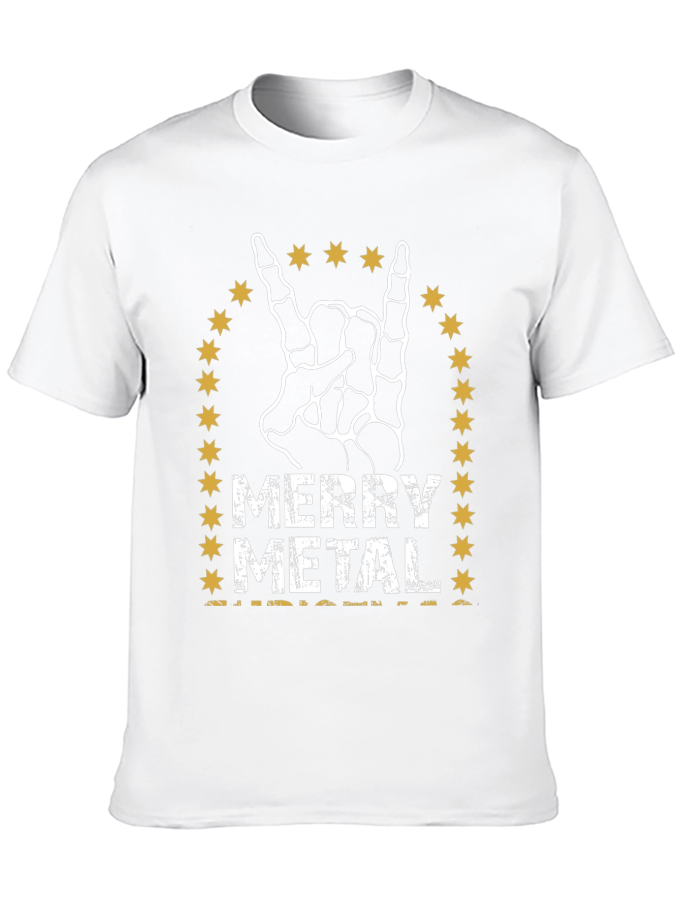 Merry Metal Rock Hand T-Shirt