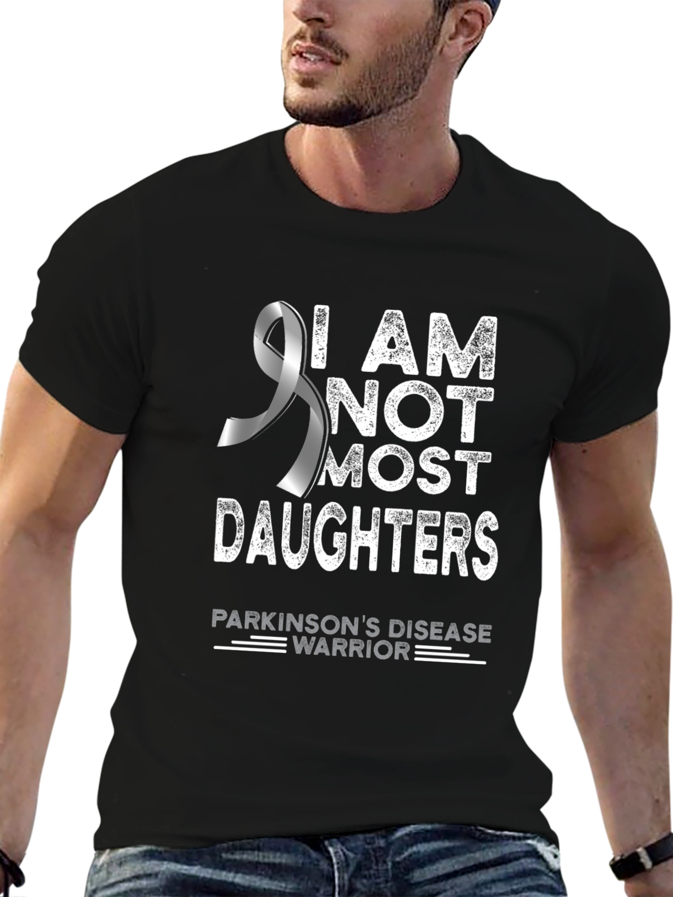 Parkinsons Daughter Warrior T-Shirt - Awareness Ribbon Tee