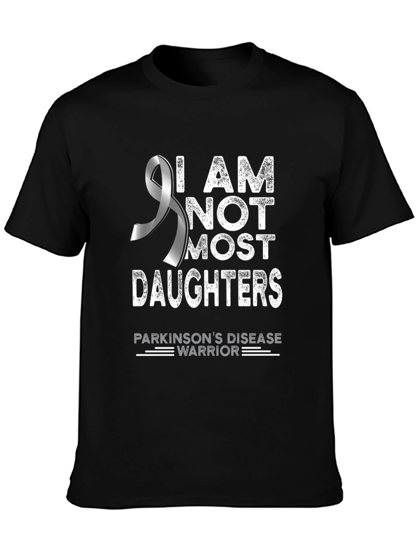 Parkinsons Daughter Warrior T-Shirt - Awareness Ribbon Tee