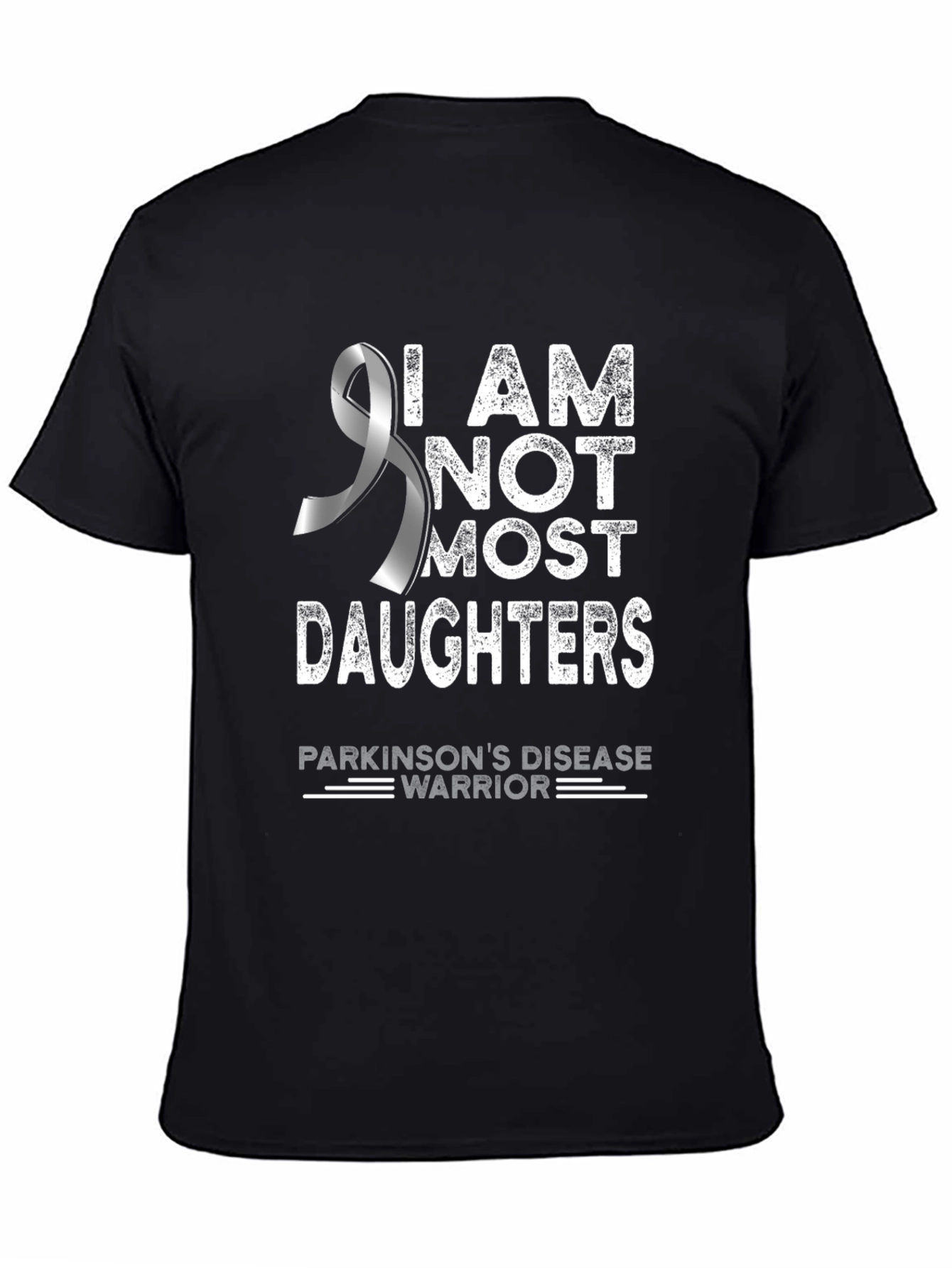 Parkinsons Daughter Warrior T-Shirt - Awareness Ribbon Tee