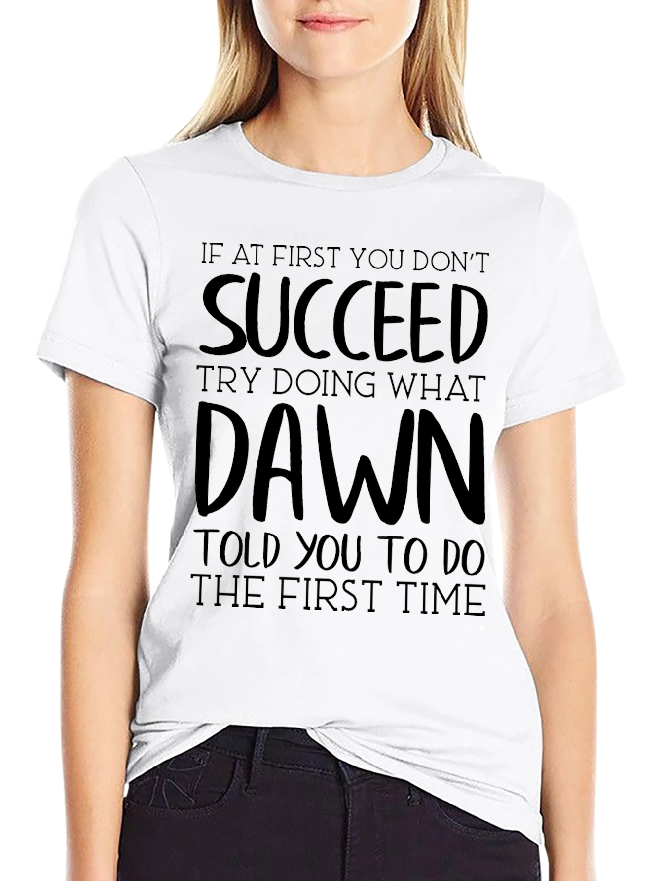 Funny Novelty Dawn T-Shirt - Sarcastic Humor Tee