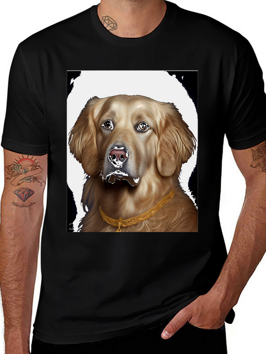 Golden Retriever T-Shirt - Regal Dog Graphic Tee