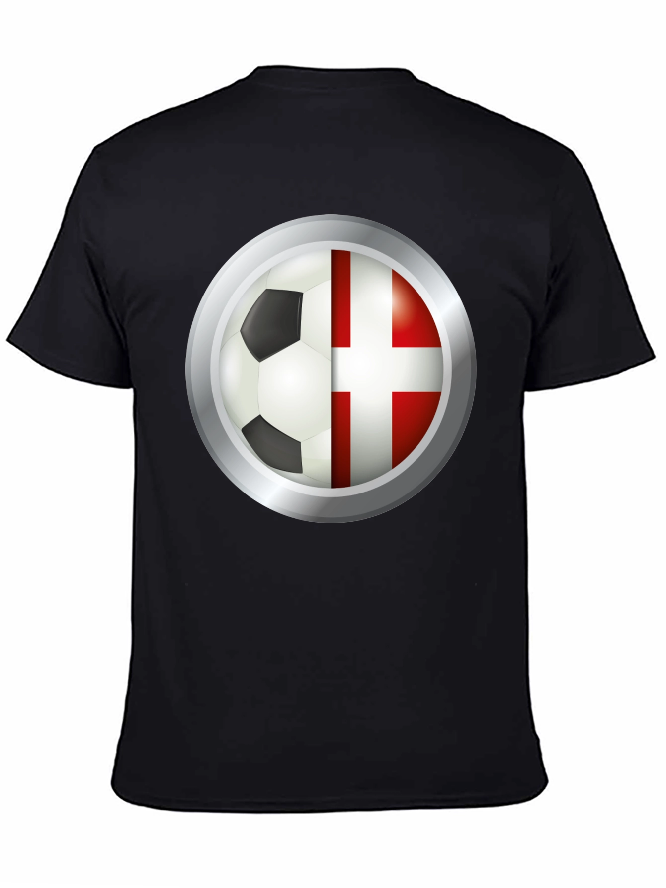 Denmark Soccer Flag T-Shirt