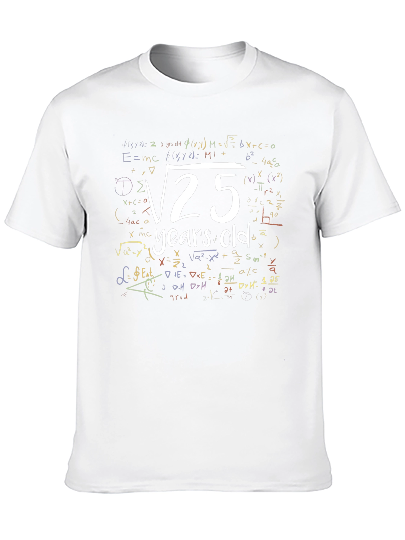 Math Humor 25th Birthday T-Shirt