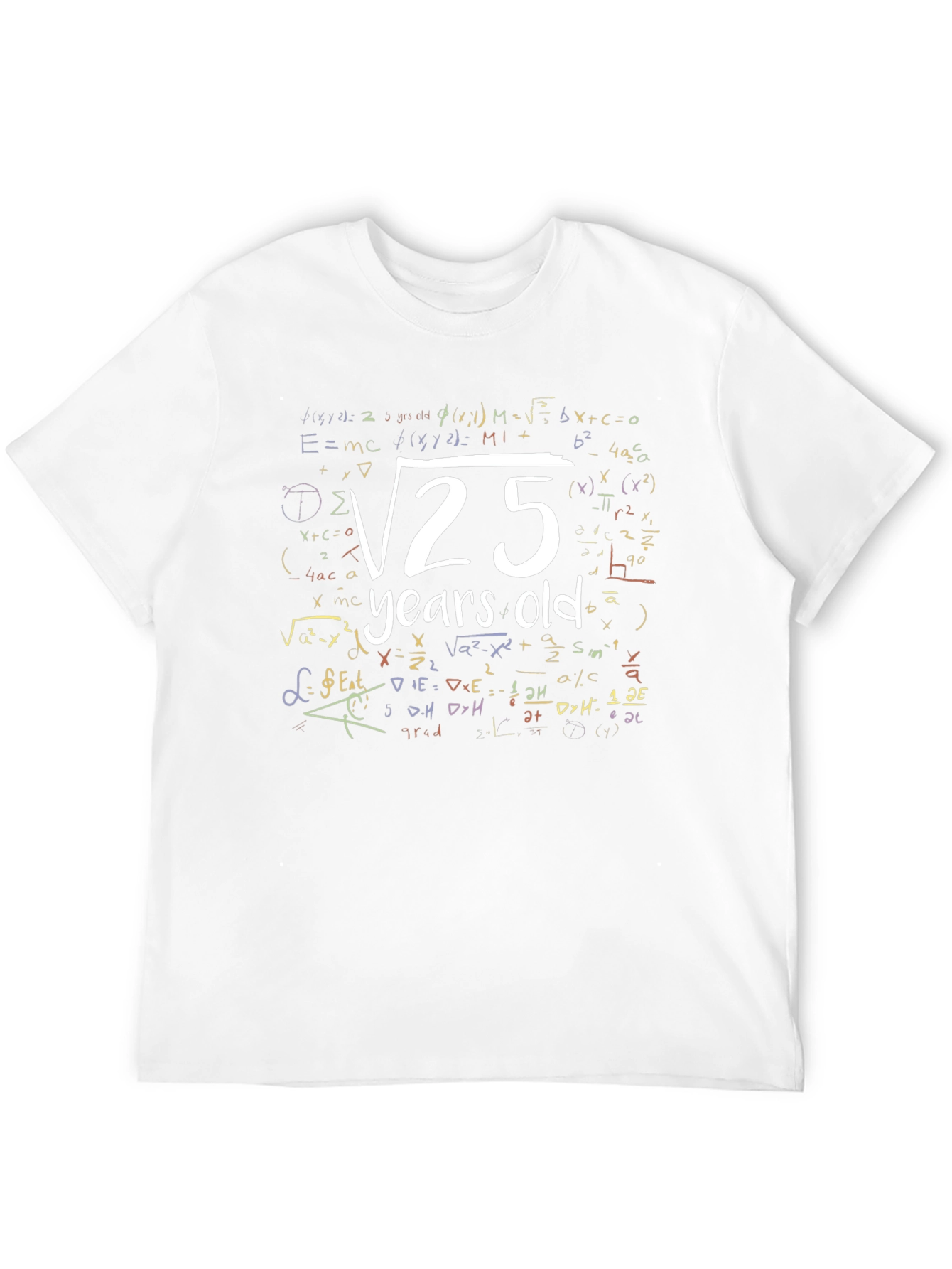 Math Humor 25th Birthday T-Shirt