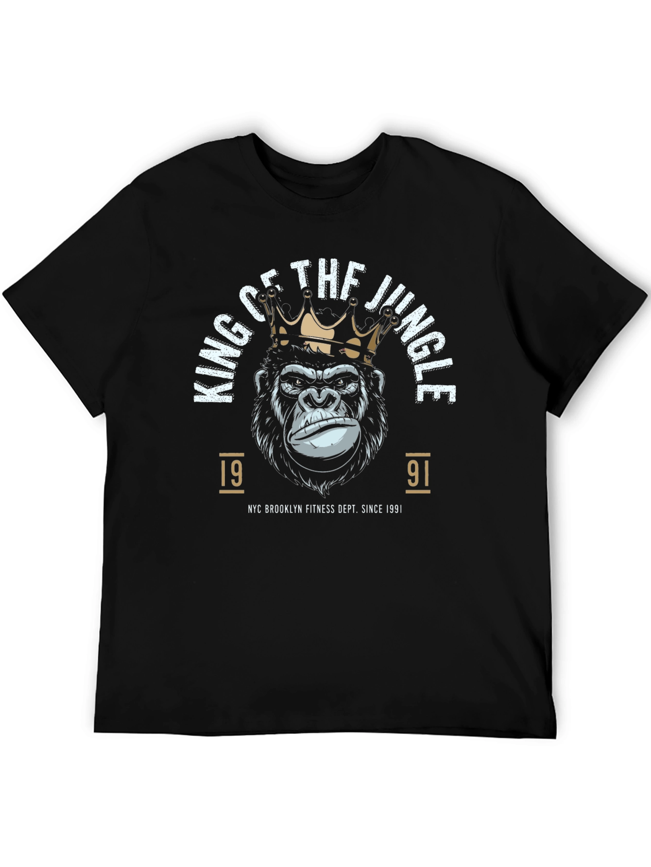 King of the Jungle Gorilla Graphic Tee