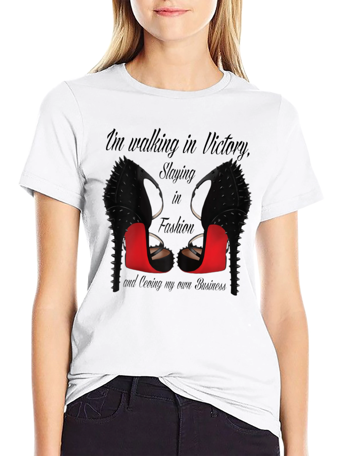 Statement Tee: Victory Fashion Business