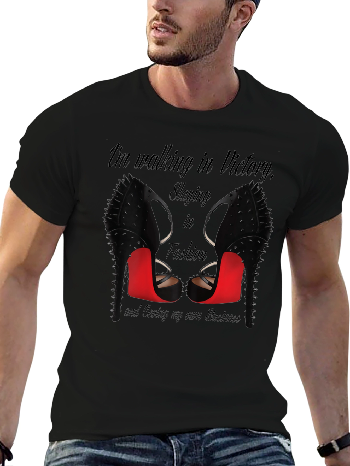 Statement Tee: Victory Fashion Business
