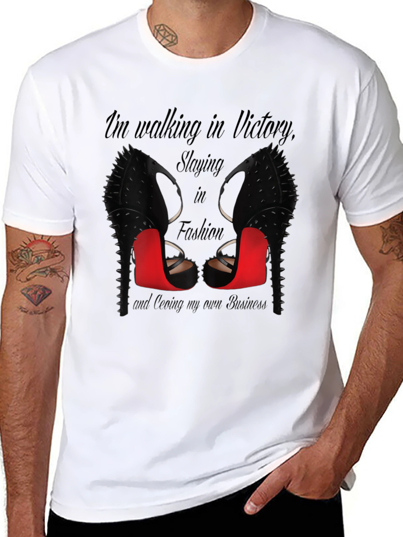Statement Tee: Victory Fashion Business