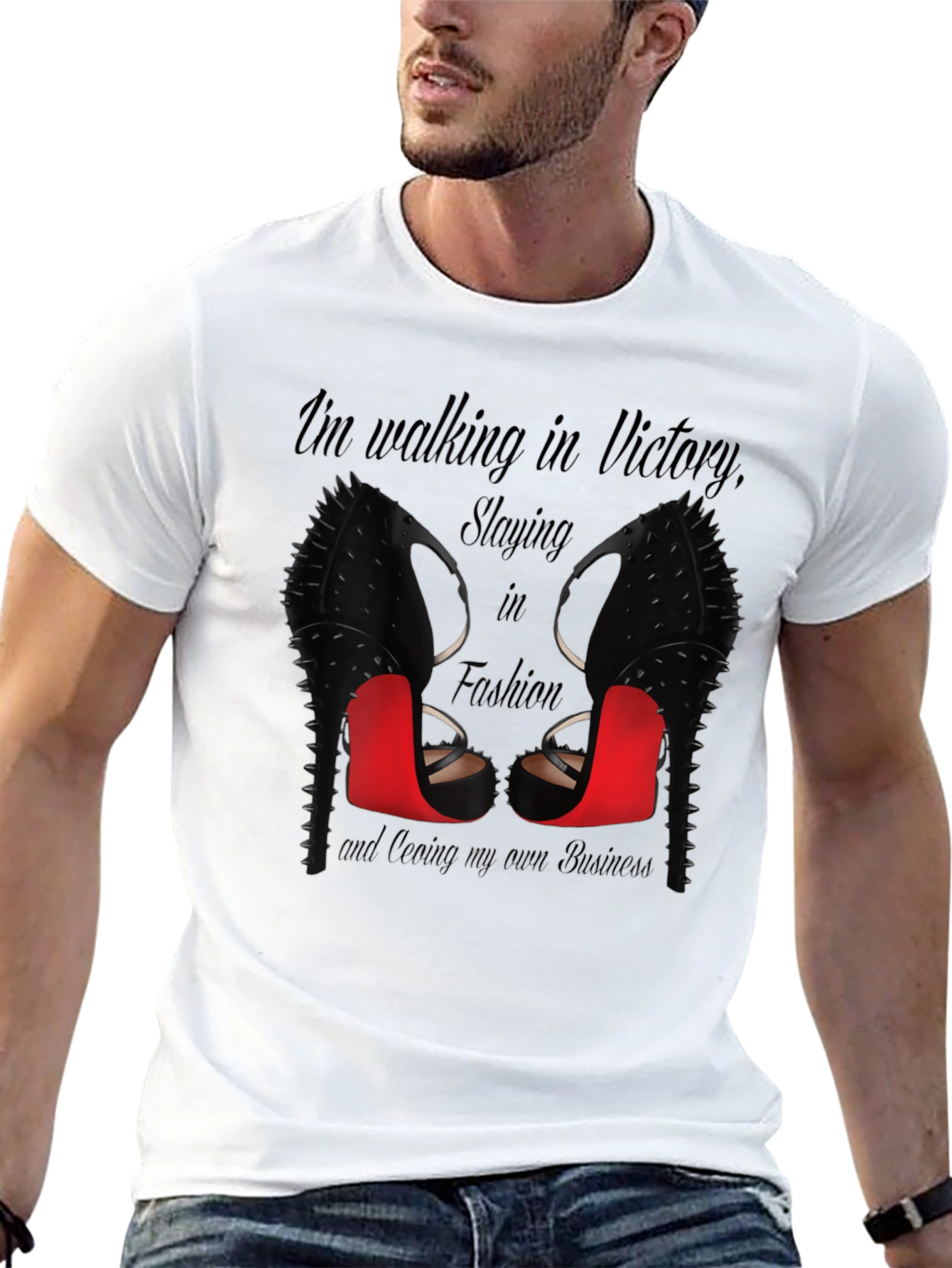 Statement Tee: Victory Fashion Business