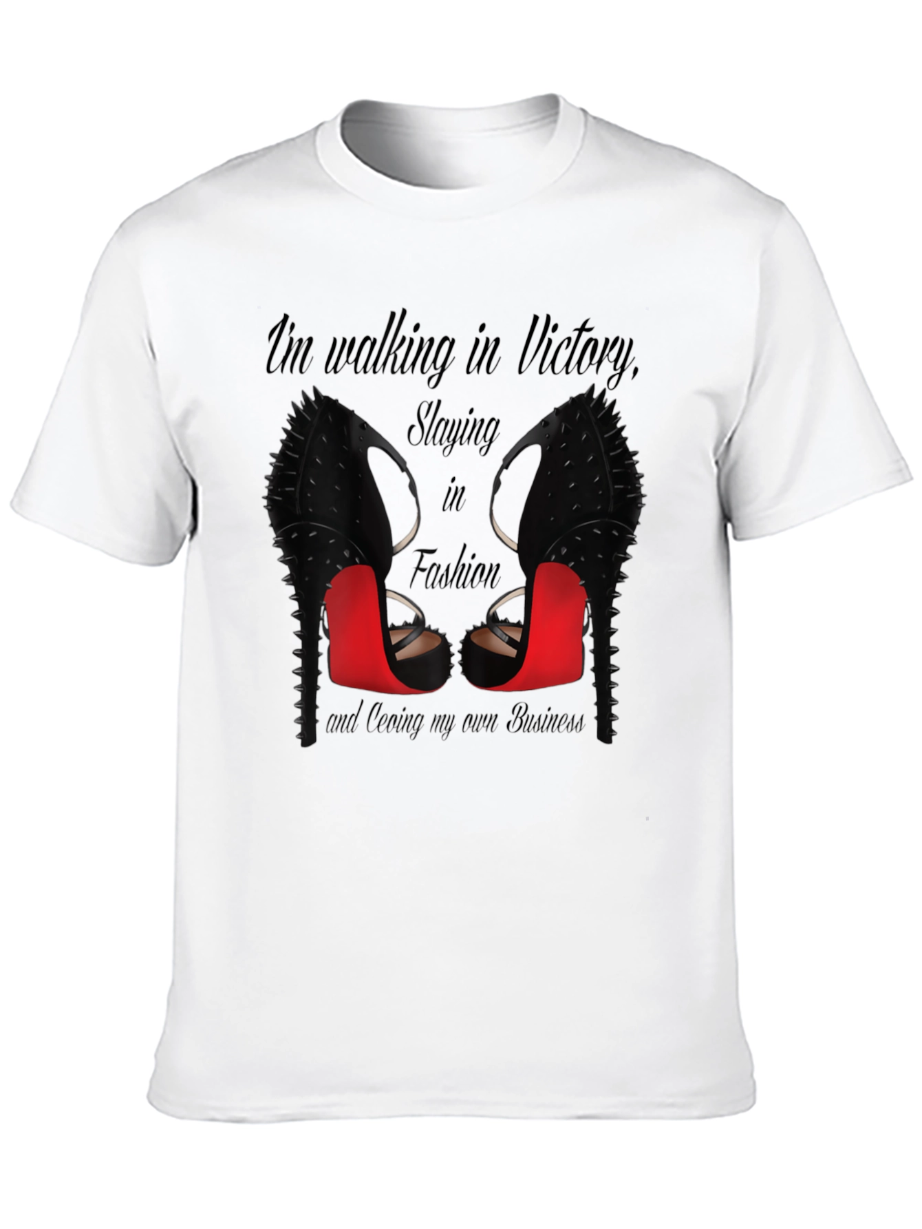 Statement Tee: Victory Fashion Business