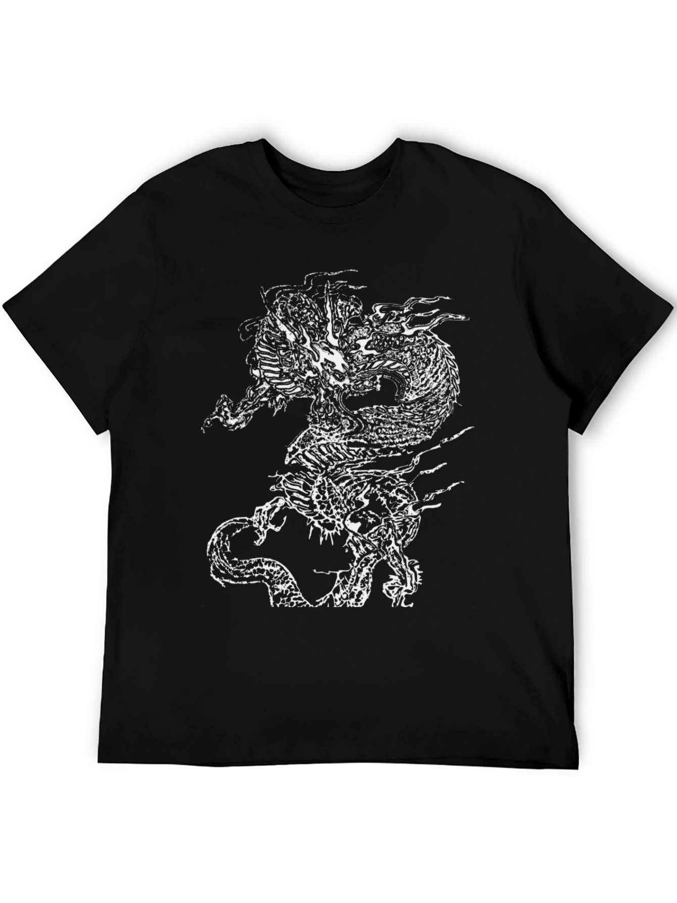 Dragon Graphic Black T-Shirt