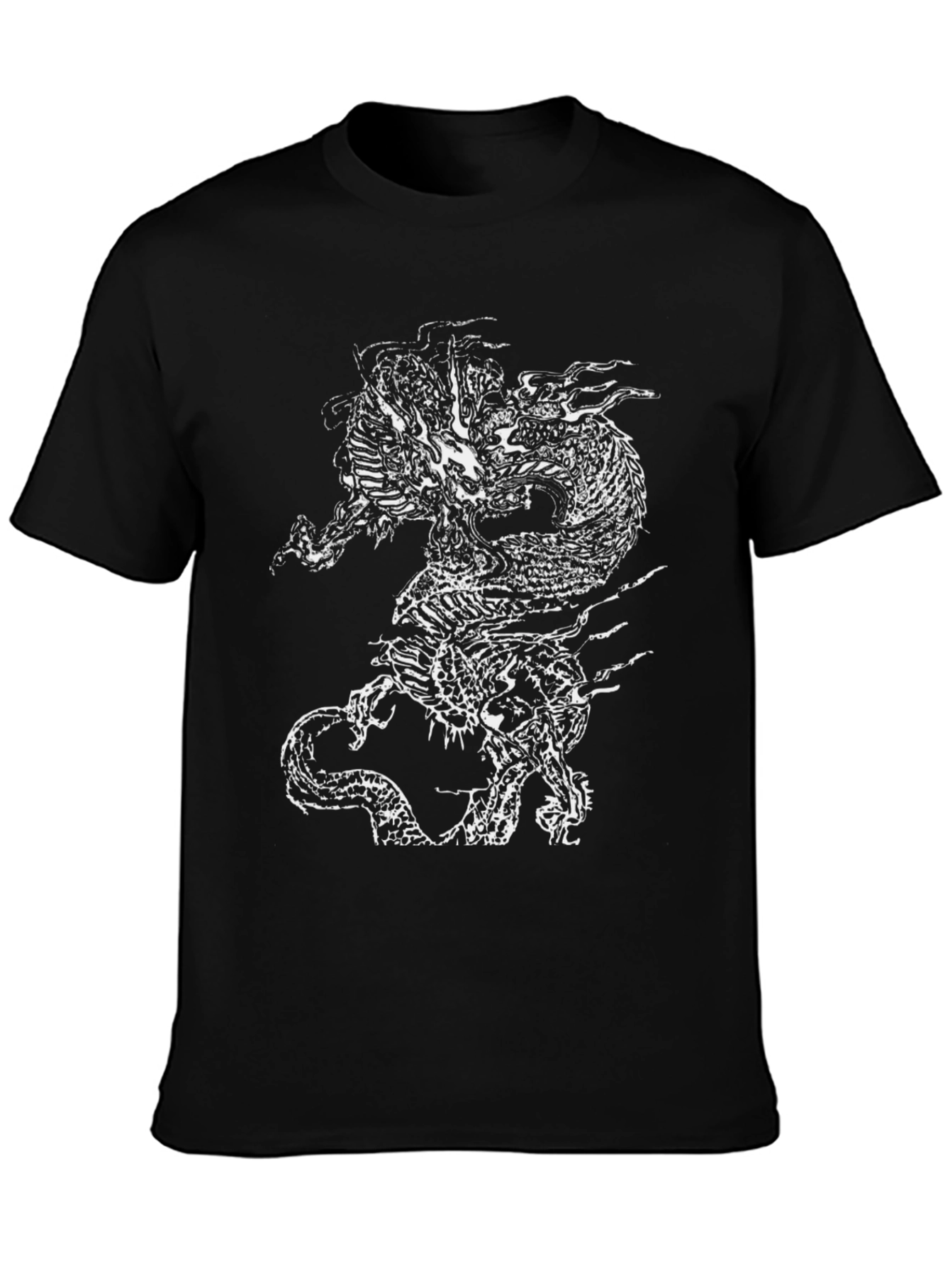 Dragon Graphic Black T-Shirt