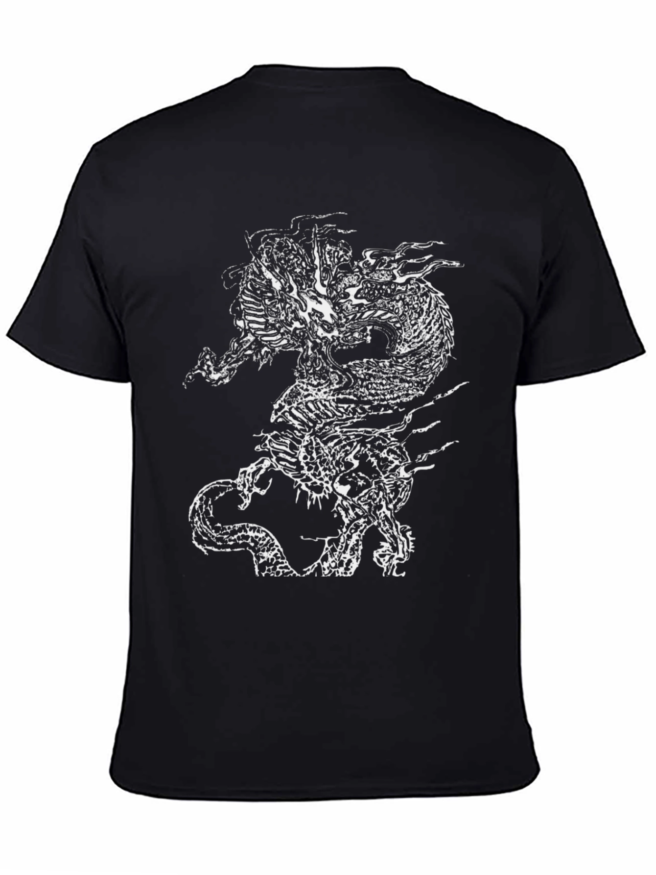 Dragon Graphic Black T-Shirt