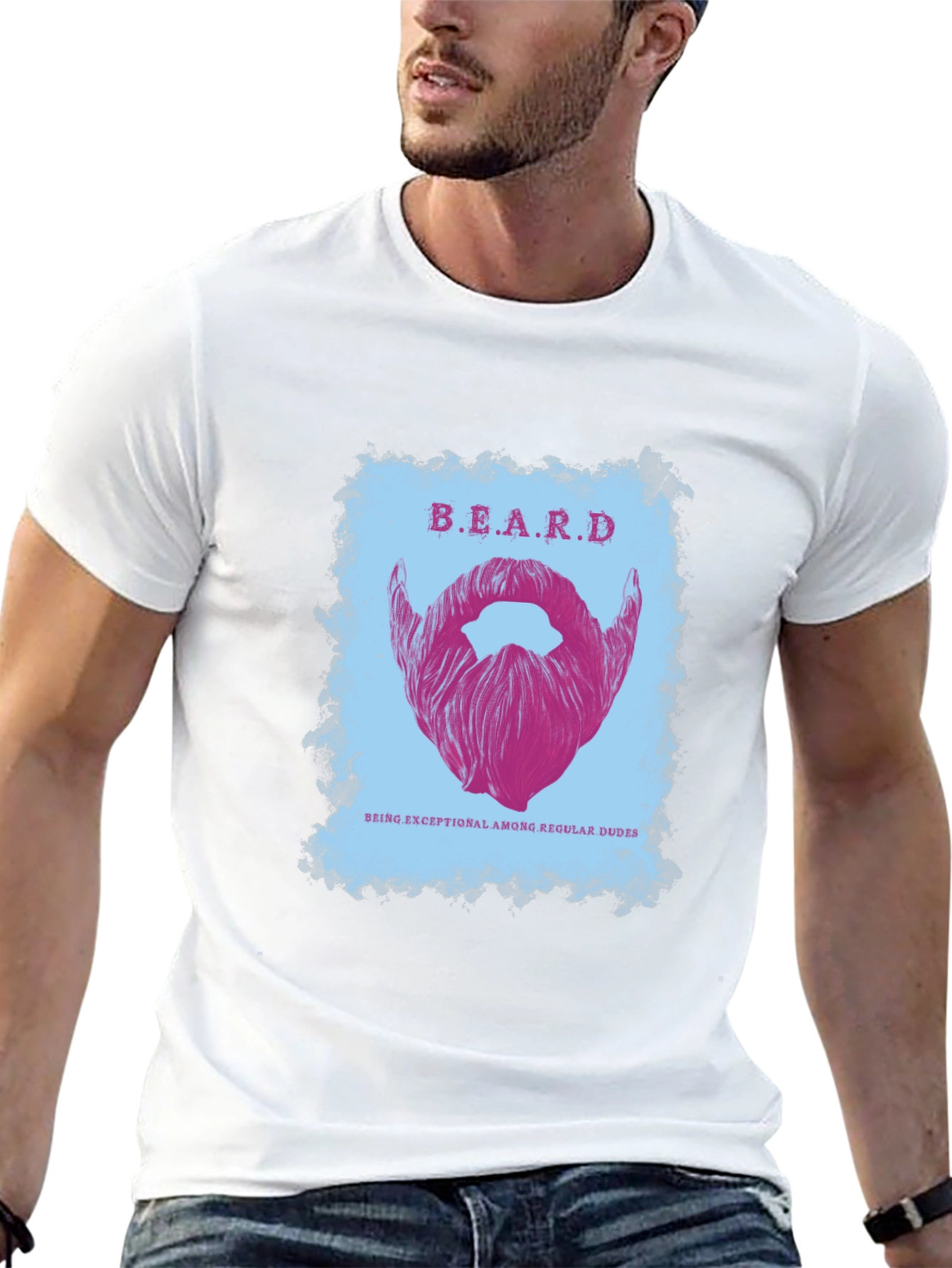 B.E.A.R.D. Graphic Tee - Exceptional Regular Dudes