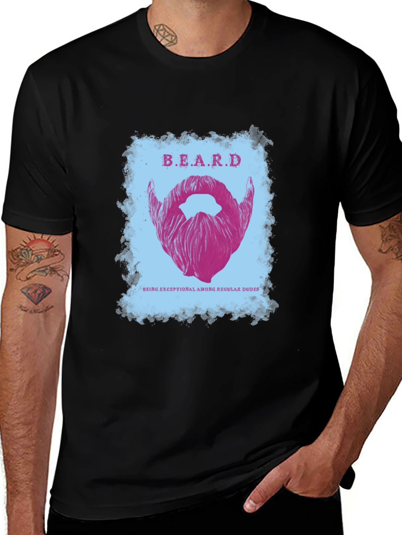 B.E.A.R.D. Graphic Tee - Exceptional Regular Dudes