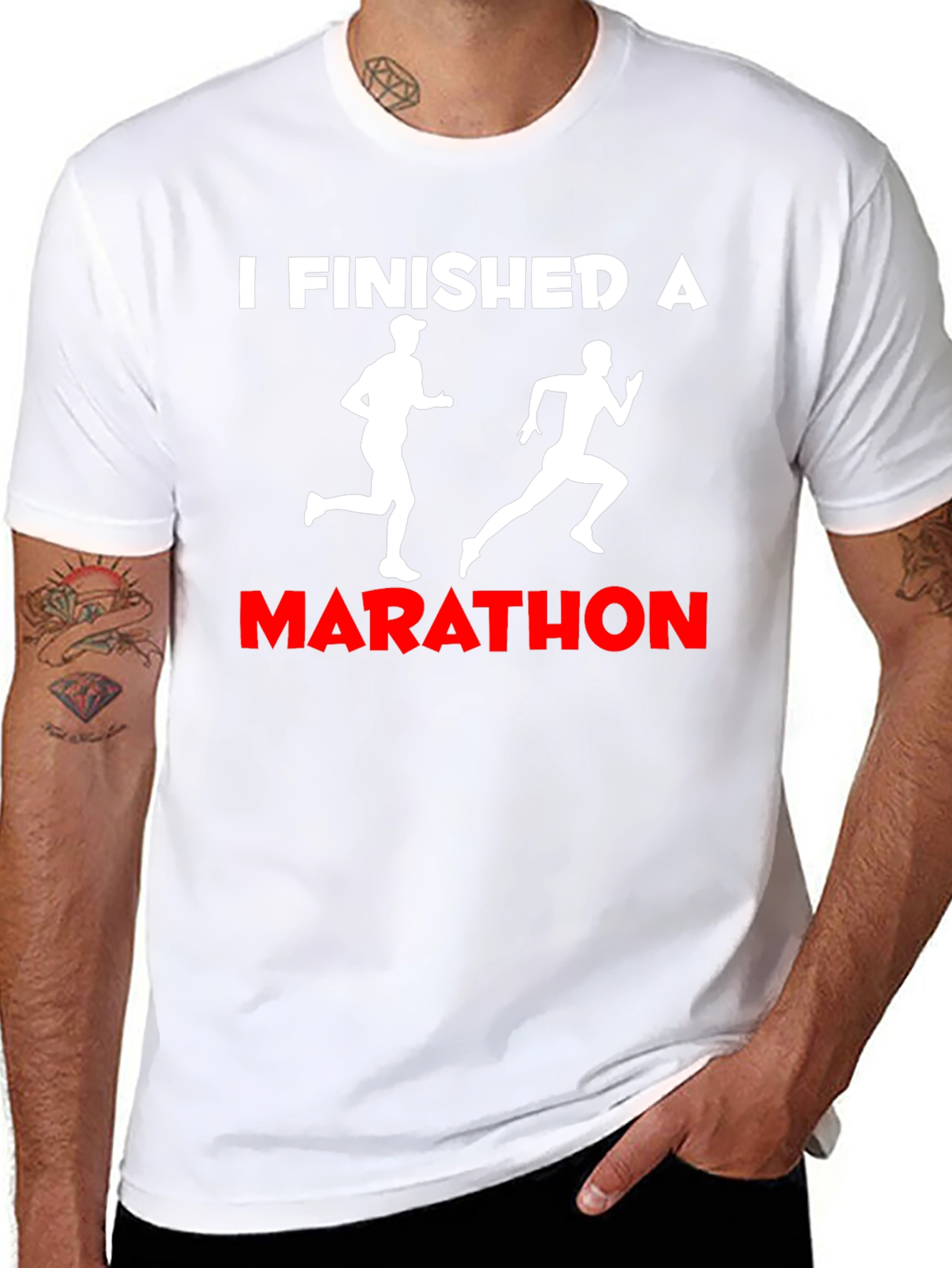 I Finished A Marathon T-Shirt