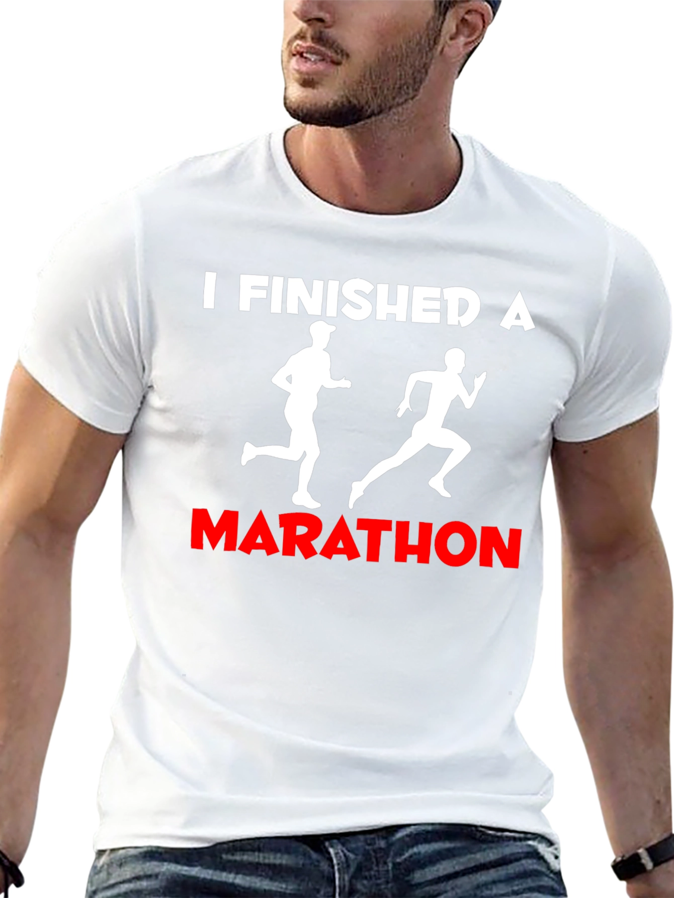 I Finished A Marathon T-Shirt