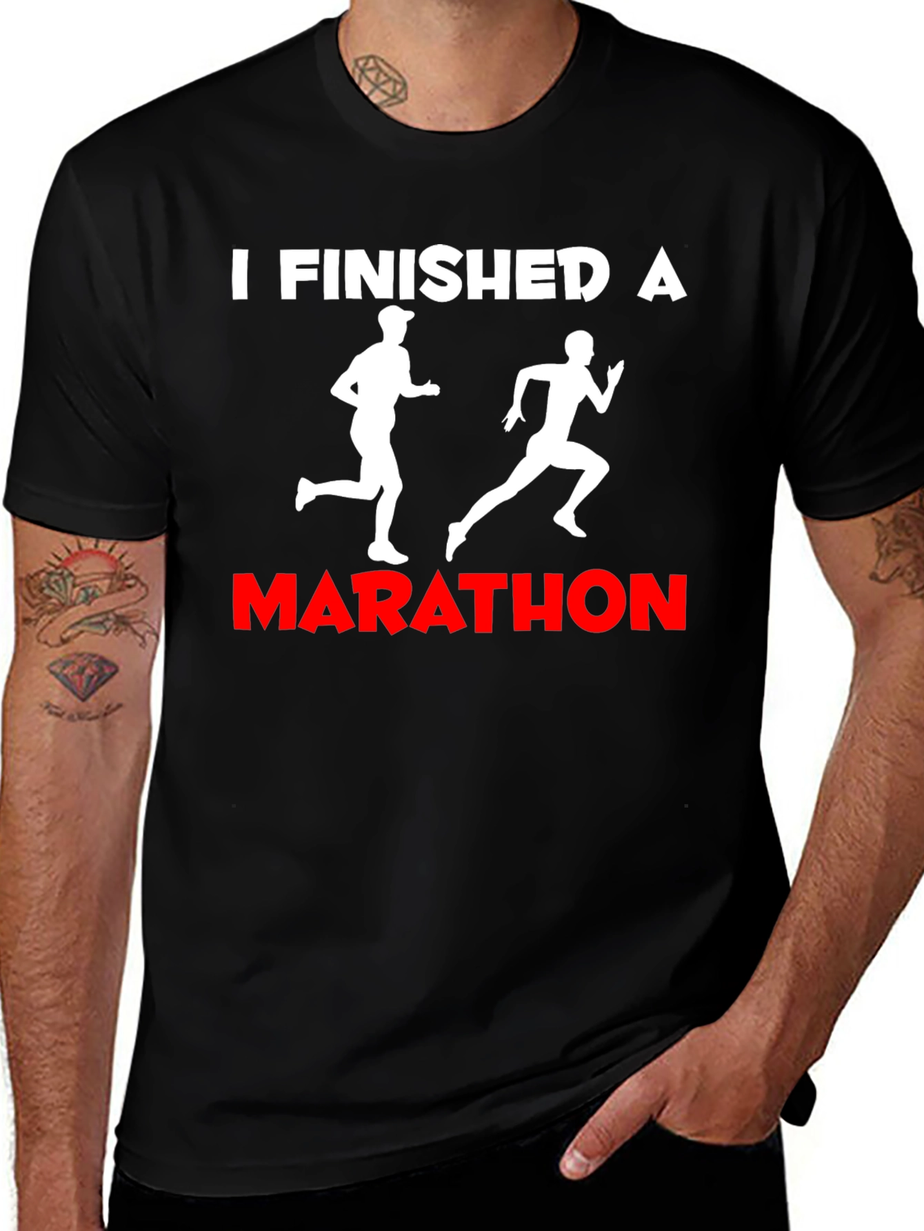I Finished A Marathon T-Shirt