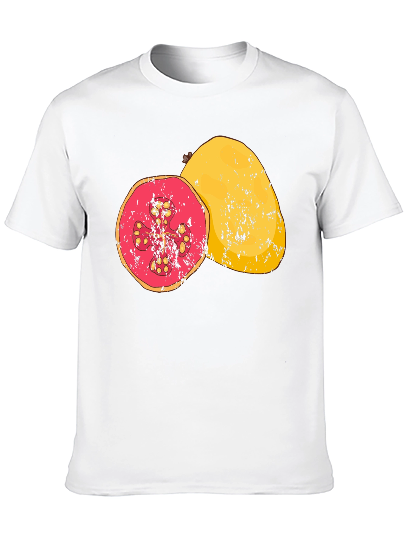 Guava Graphic Tee - Tropical Fruit Design