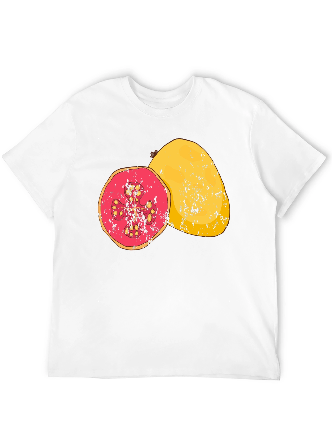 Guava Graphic Tee - Tropical Fruit Design