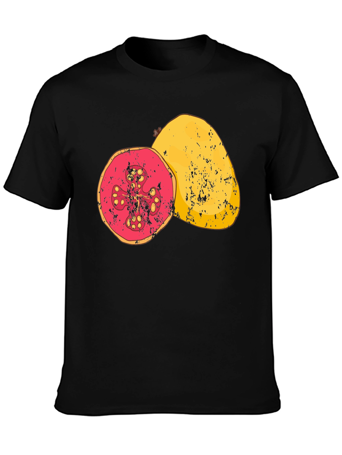 Guava Graphic Tee - Tropical Fruit Design