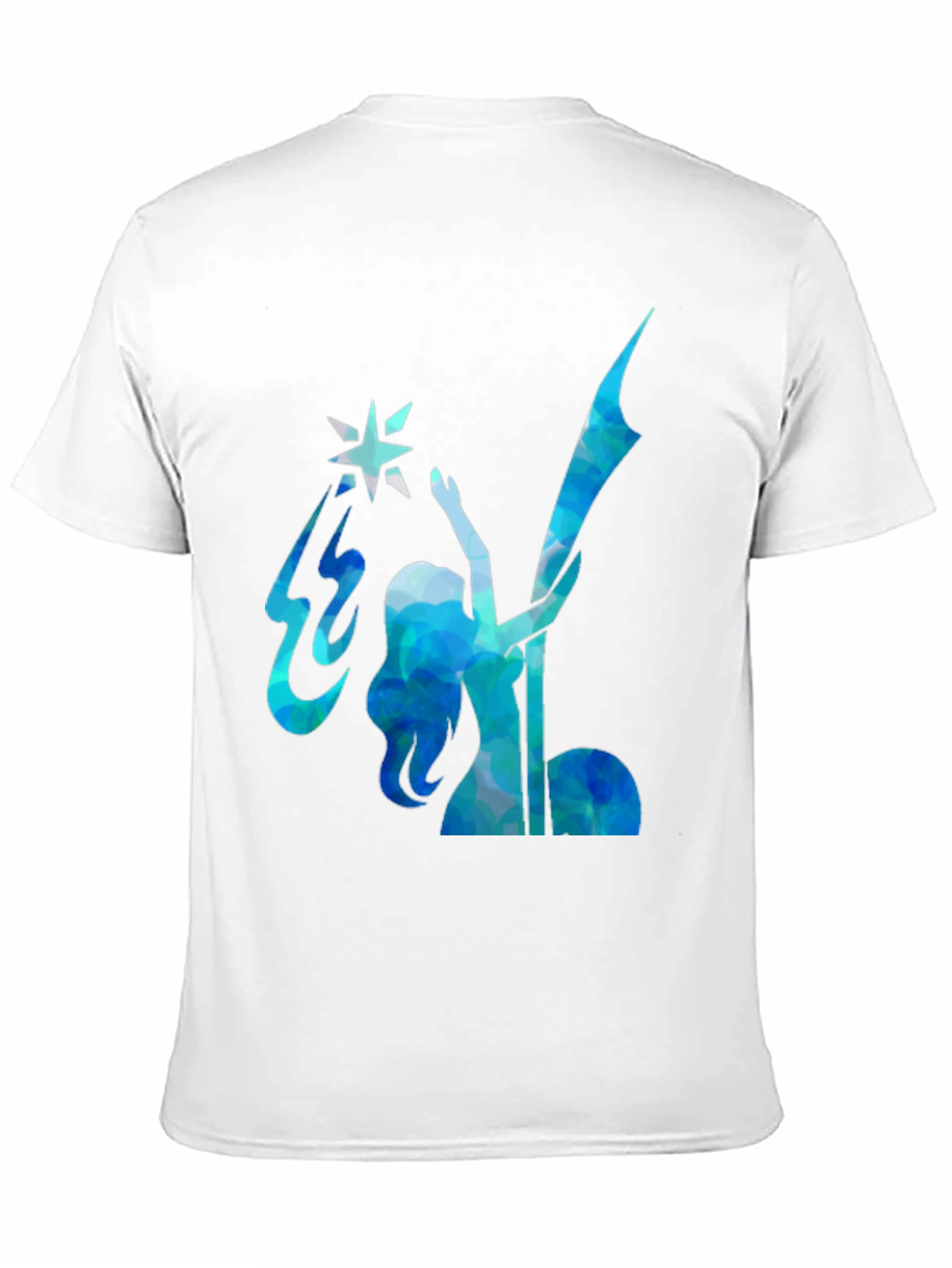 Celestial Silhouette Black T-Shirt