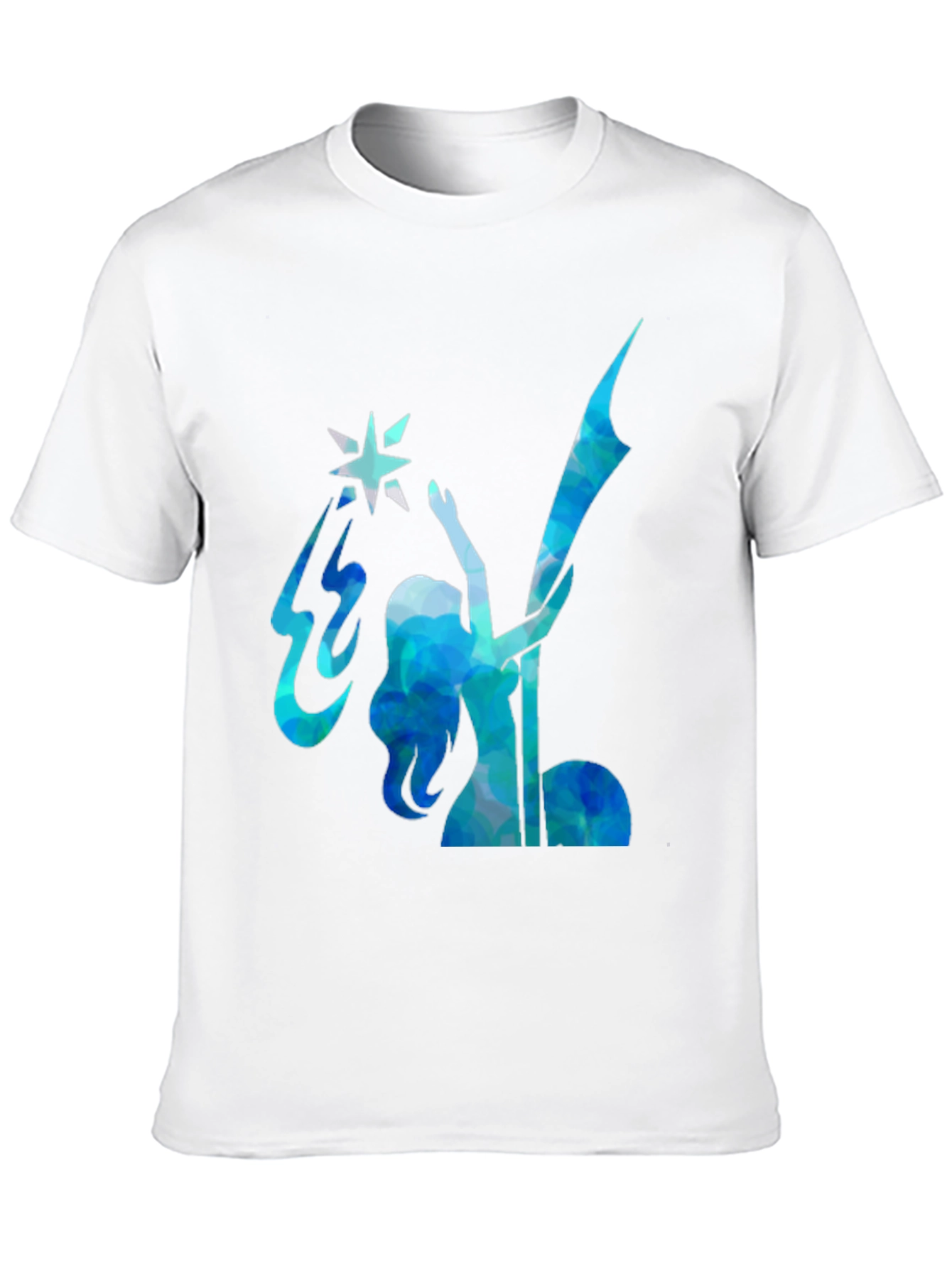 Celestial Silhouette Black T-Shirt