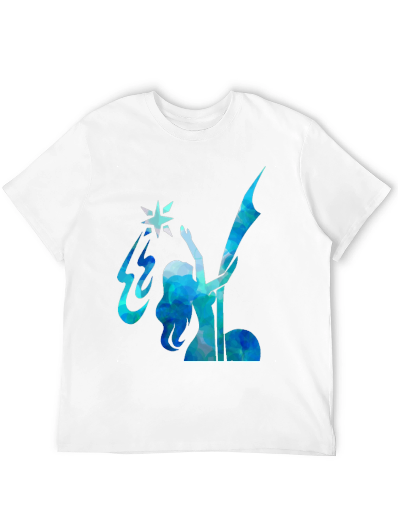 Celestial Silhouette Black T-Shirt